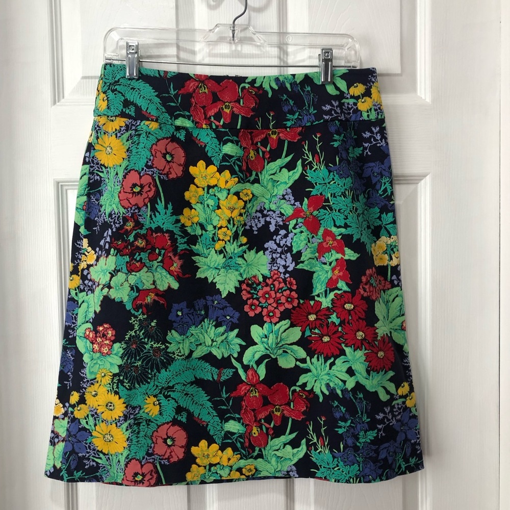 Talbots Floral Pencil Skirt - SZ 8